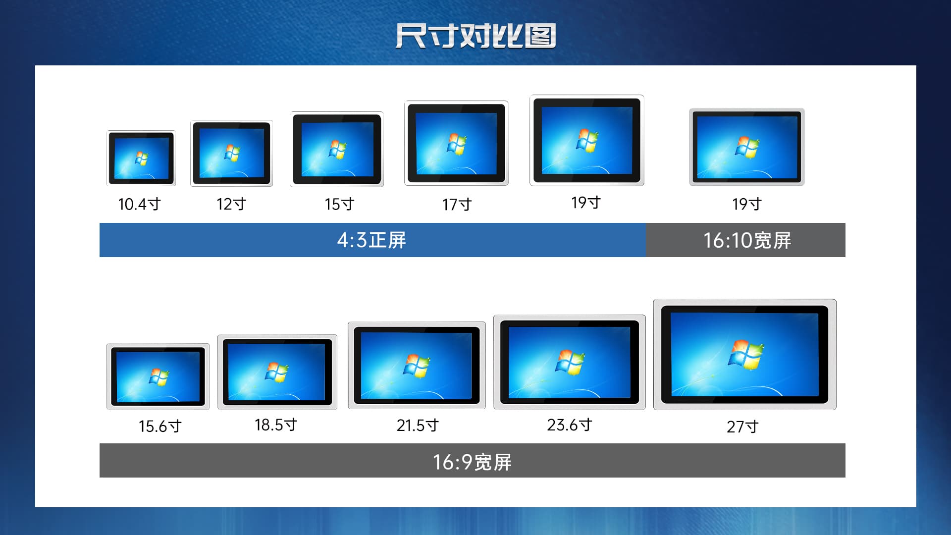 得丽珑 嵌入式工业一体机尺寸图1